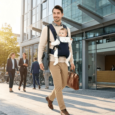Porte bebe physiologique homme-travai porte bebe