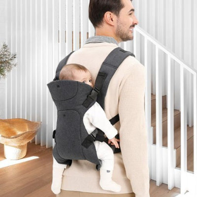 Porte bébé physiologique Ergonomique papa maison