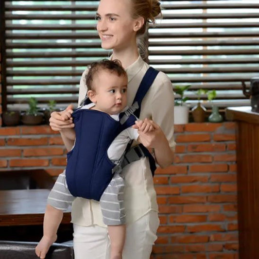 Porte bébé super confort marine maman bébé