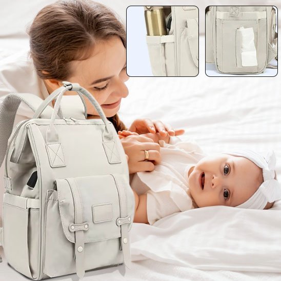 Sac à dos à langer | Organisé et Stylé - Libre avec Bébé