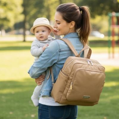 Sac à dos à langer | Grand et pratique - Libre avec Bébé
